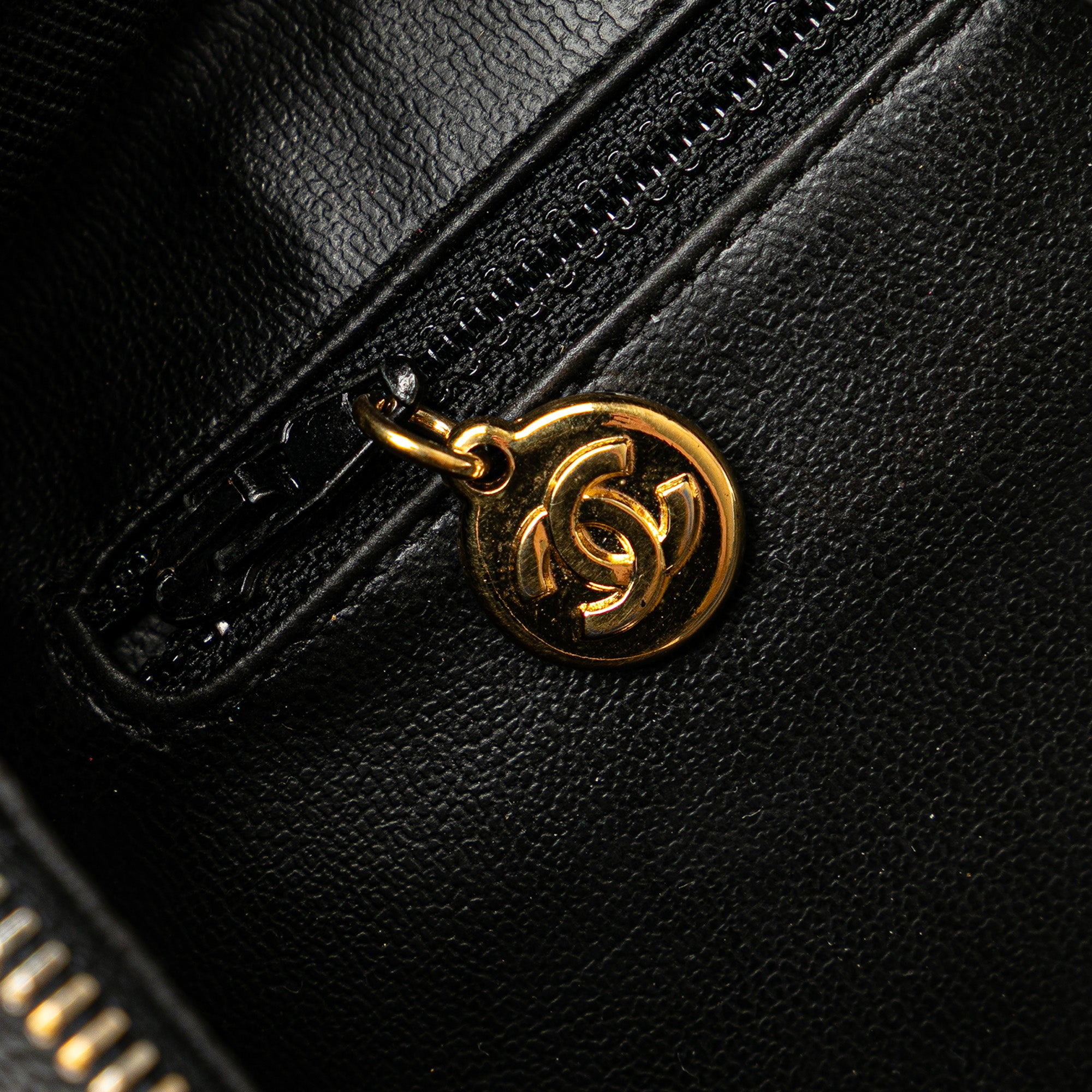 CC Caviar Vanity Case