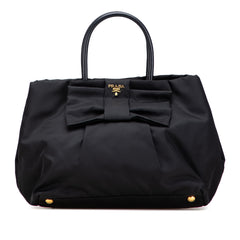 Tessuto Fiocco Bow Tote
