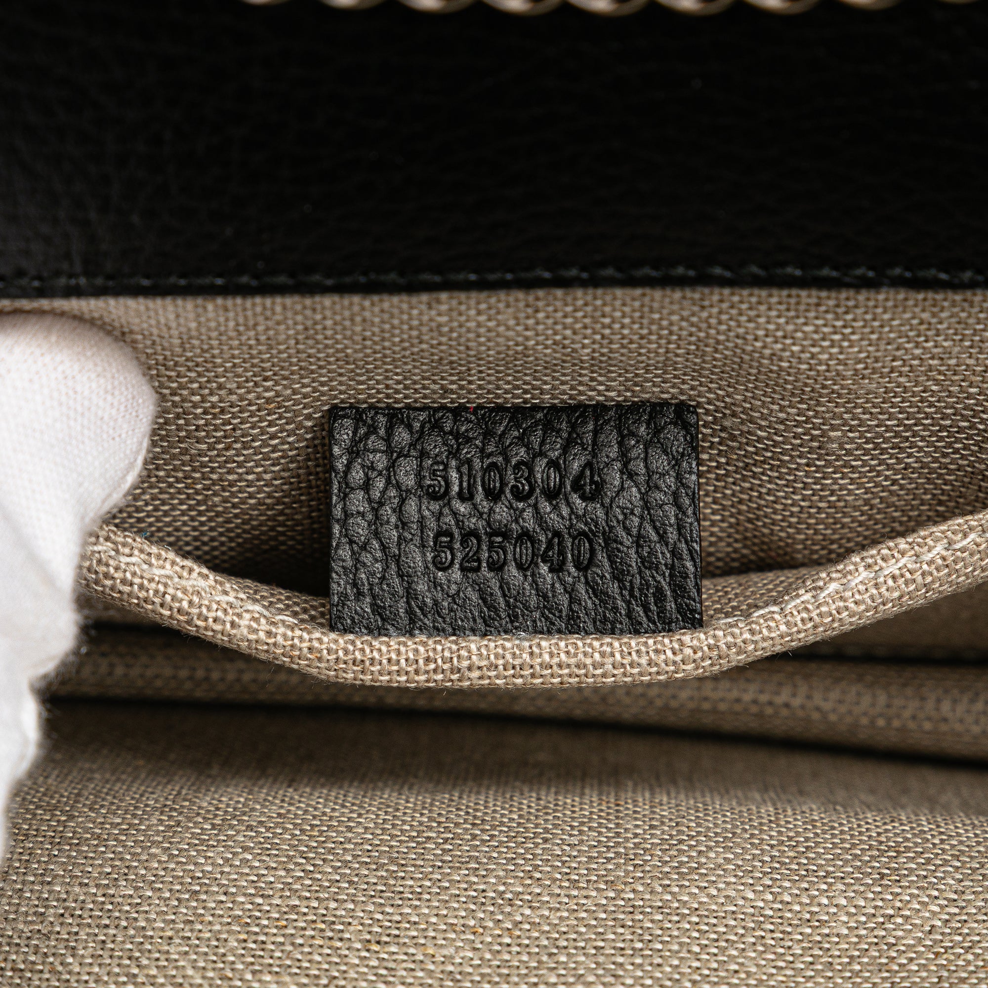Small Dollar Calfskin Interlocking G Crossbody
