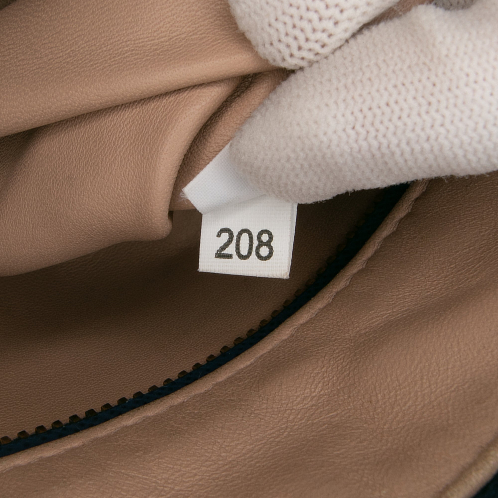 Bicolor Saffiano Lux Promenade Dome Handbag