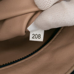 Bicolor Saffiano Lux Promenade Dome Handbag