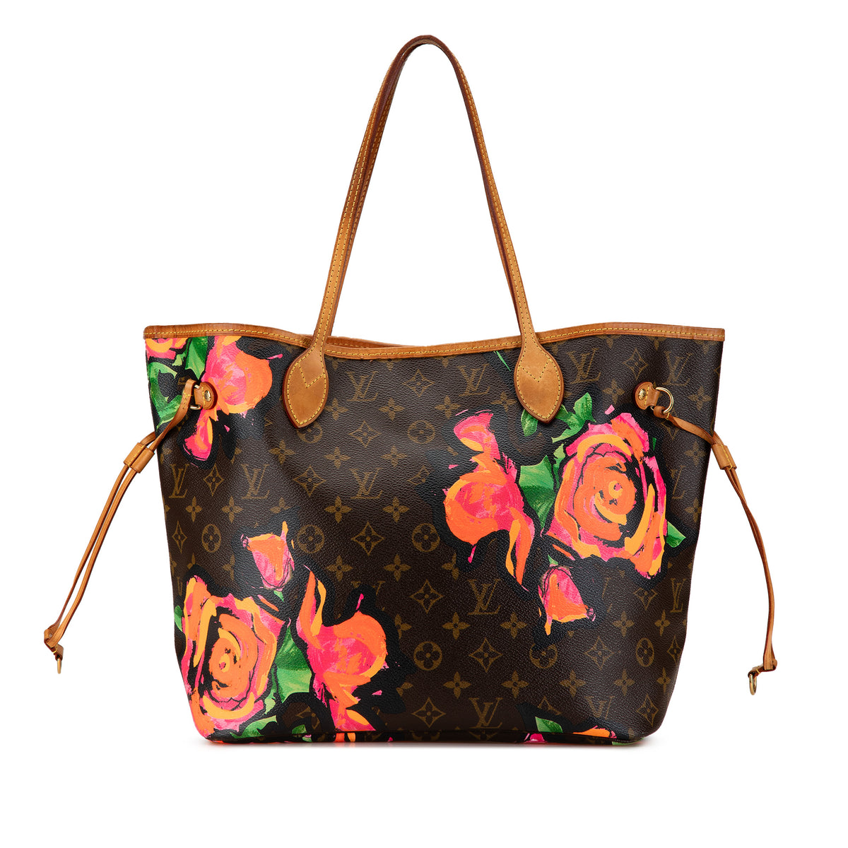 Monogram Roses Neverfull MM