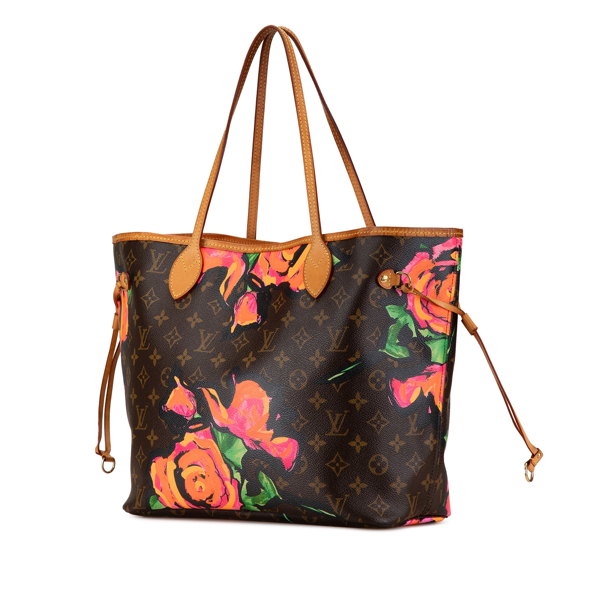 Monogram Roses Neverfull MM