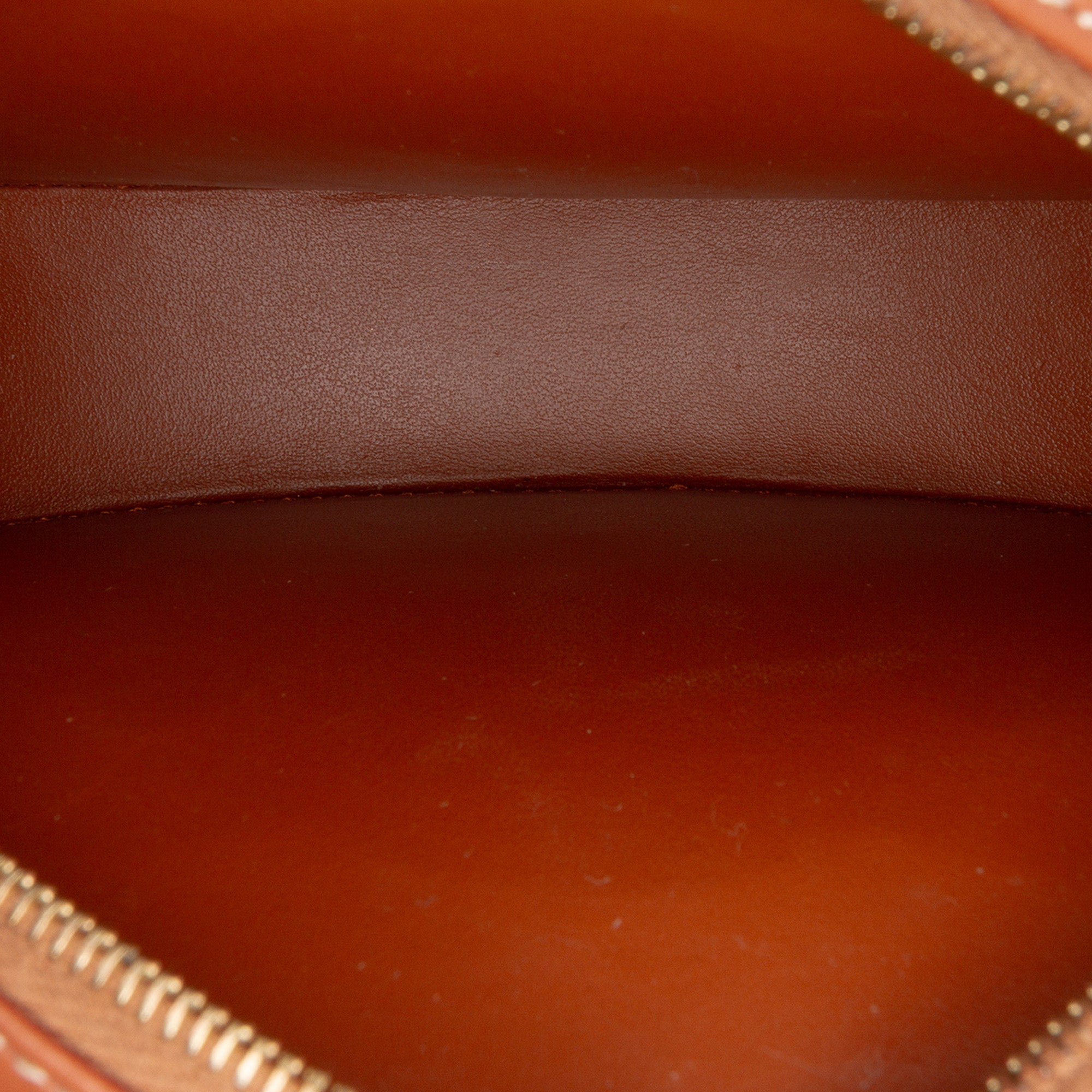 Small Calfskin Cuir Triomphe Oval Crossbody