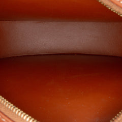 Small Calfskin Cuir Triomphe Oval Crossbody