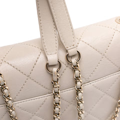 Mini Lambskin Beauty Lock Flap