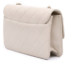 Mini Lambskin Beauty Lock Flap