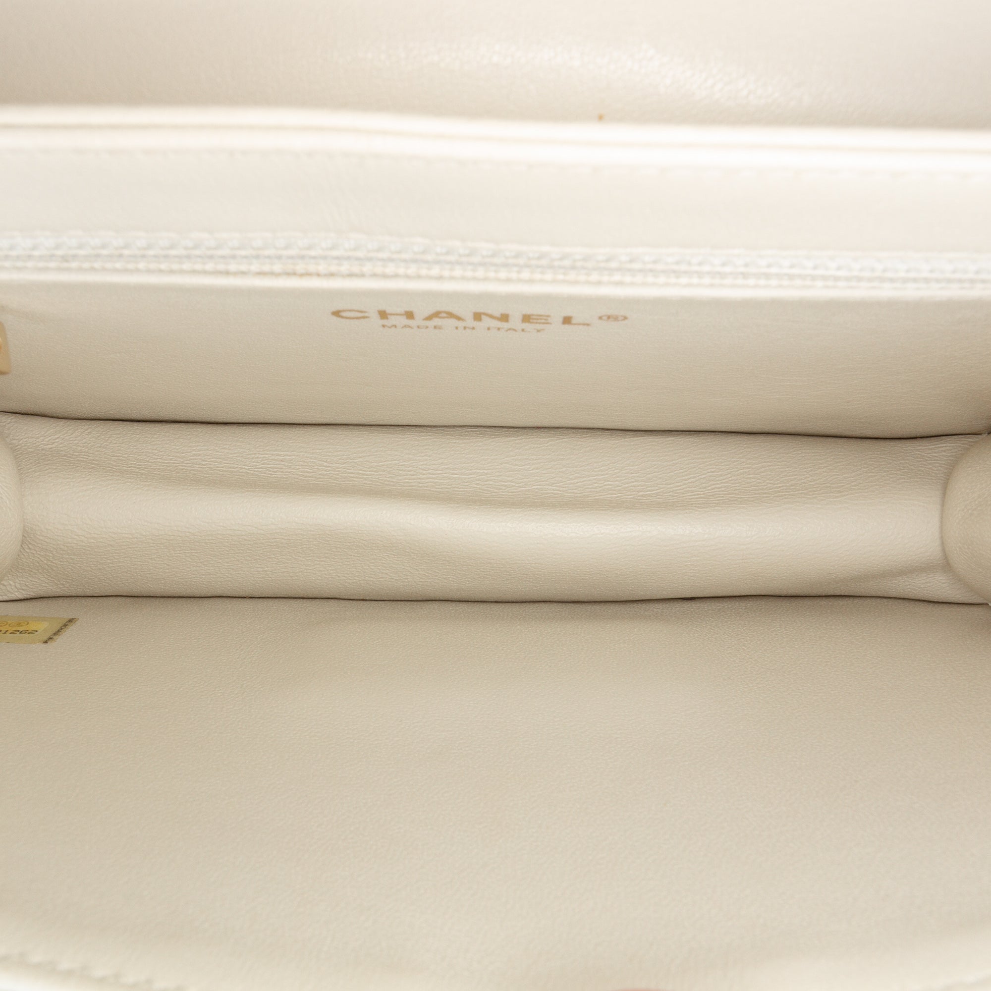 Mini Lambskin Beauty Lock Flap