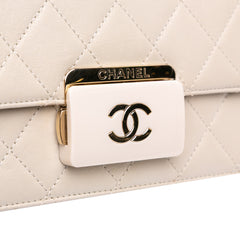 Mini Lambskin Beauty Lock Flap
