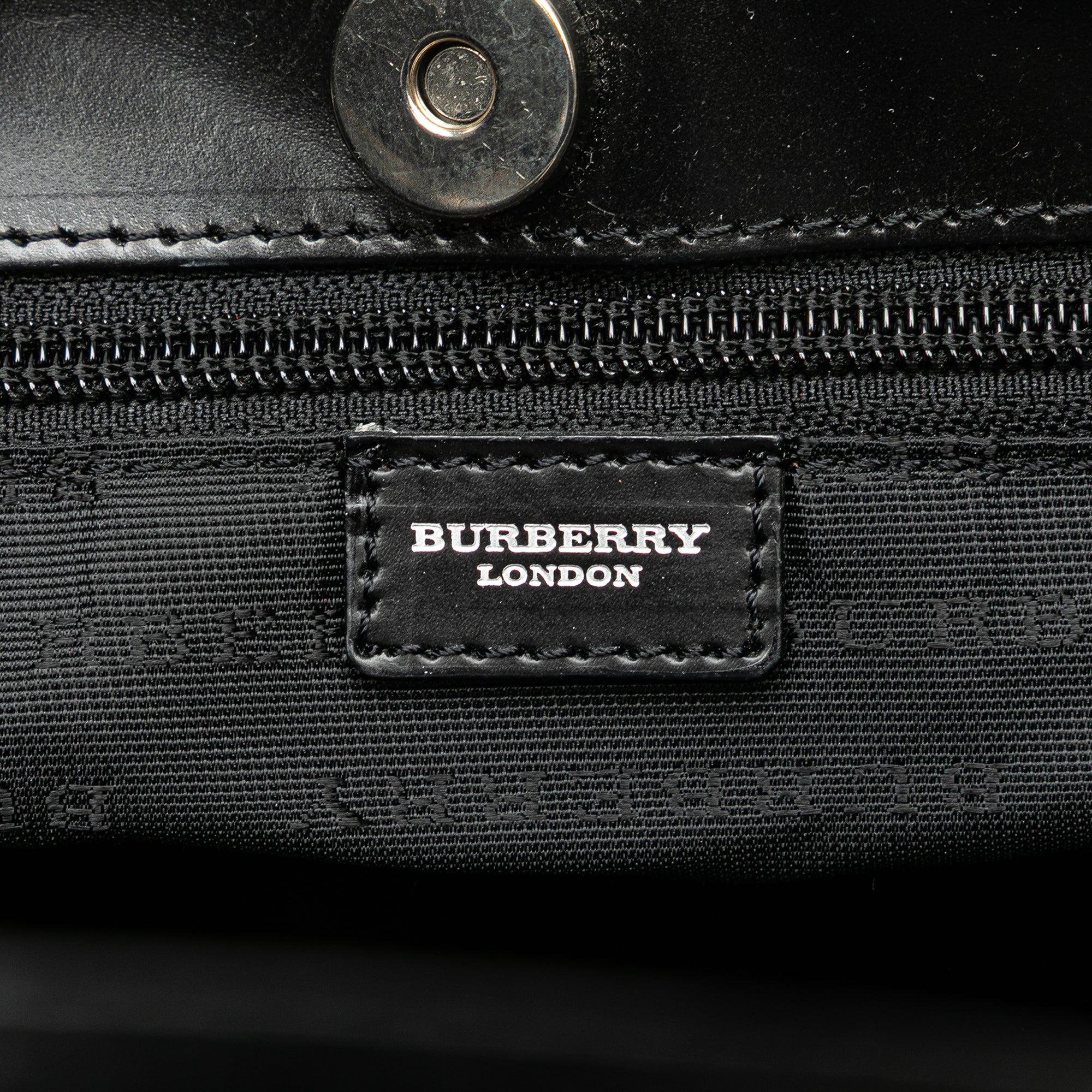 House Check Coated Canvas Tote