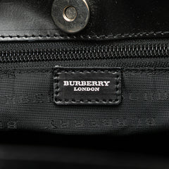 House Check Coated Canvas Tote