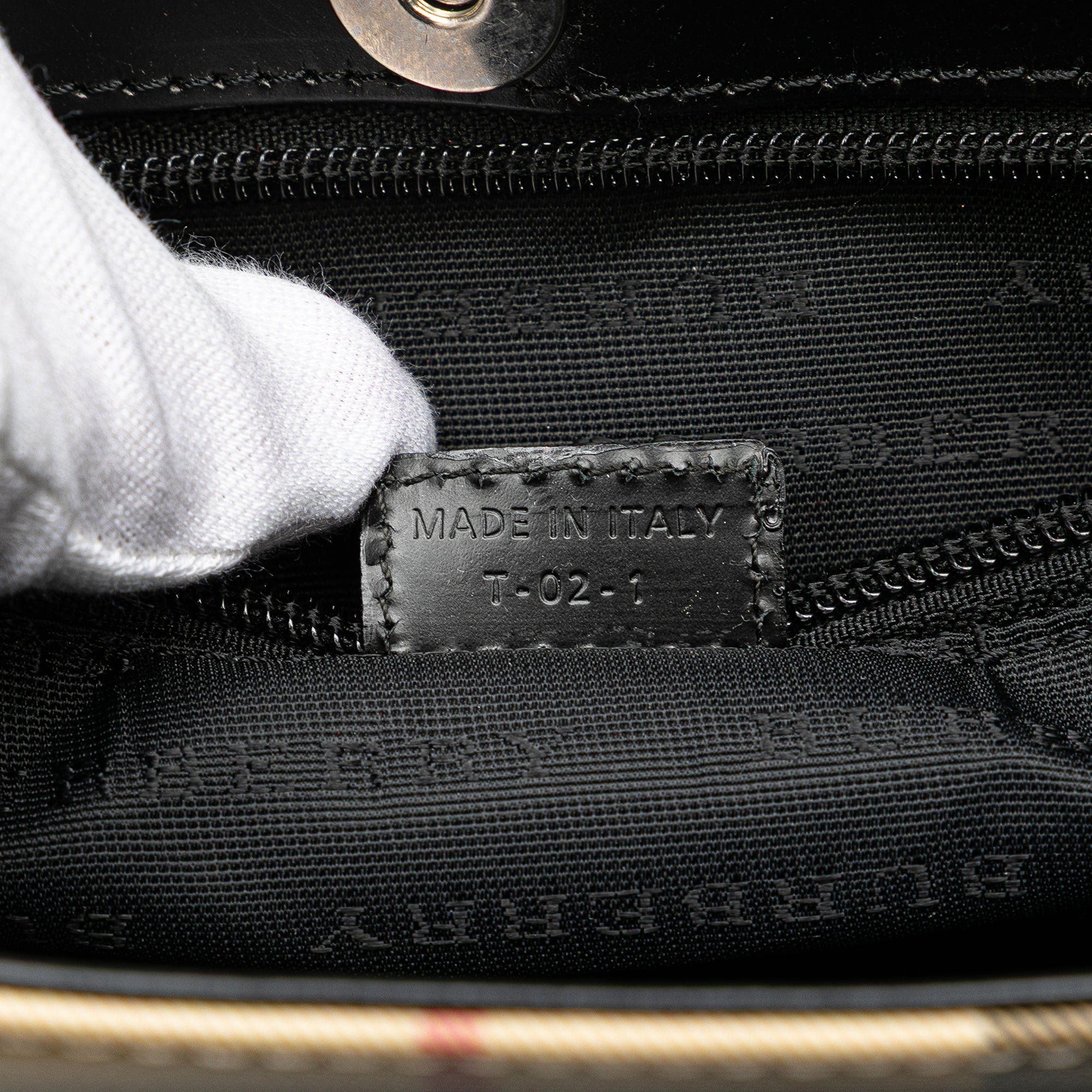 House Check Coated Canvas Tote