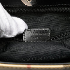 House Check Coated Canvas Tote