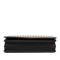 CC Studded Lambskin Wallet on Chain