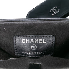 CC Quilted Lambskin Chain Around Phone Holder