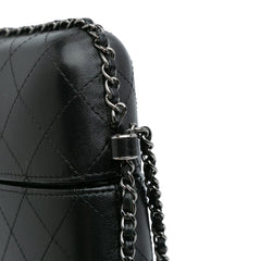 CC Quilted Lambskin Chain Around Phone Holder