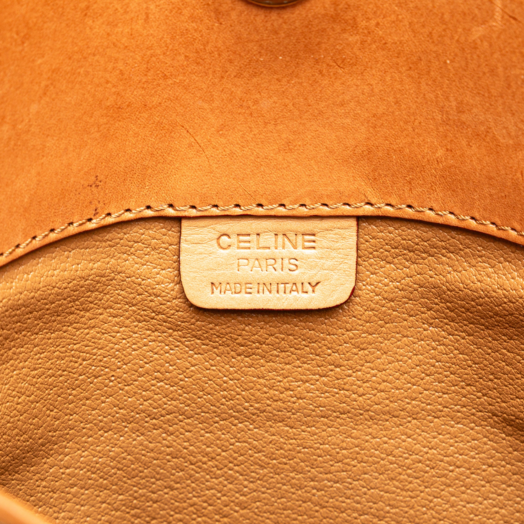 Macadam Coated Canvas Clutch