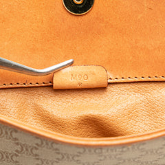 Macadam Coated Canvas Clutch