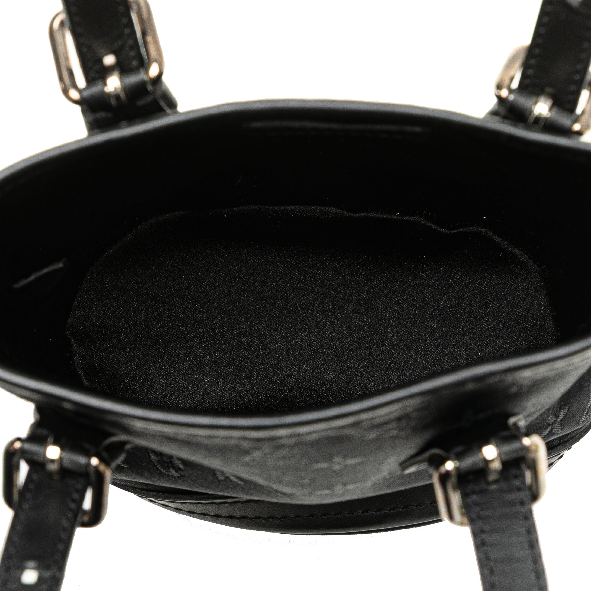 Monogram Mini Satin Bucket