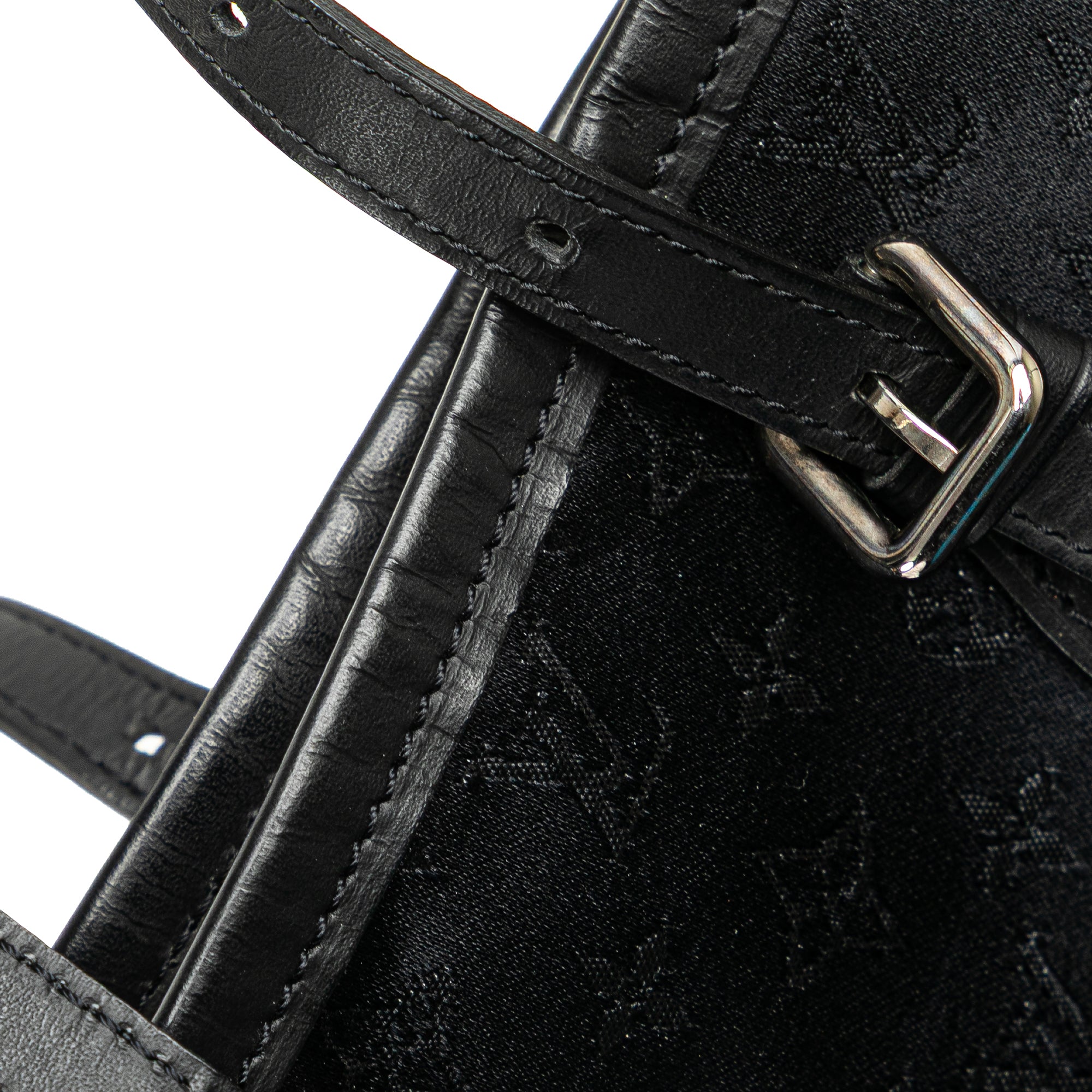 Monogram Mini Satin Bucket