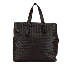 Nappa Intrecciato Belted Tote