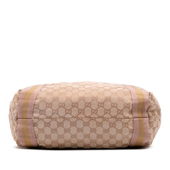 GG Canvas Web Tote