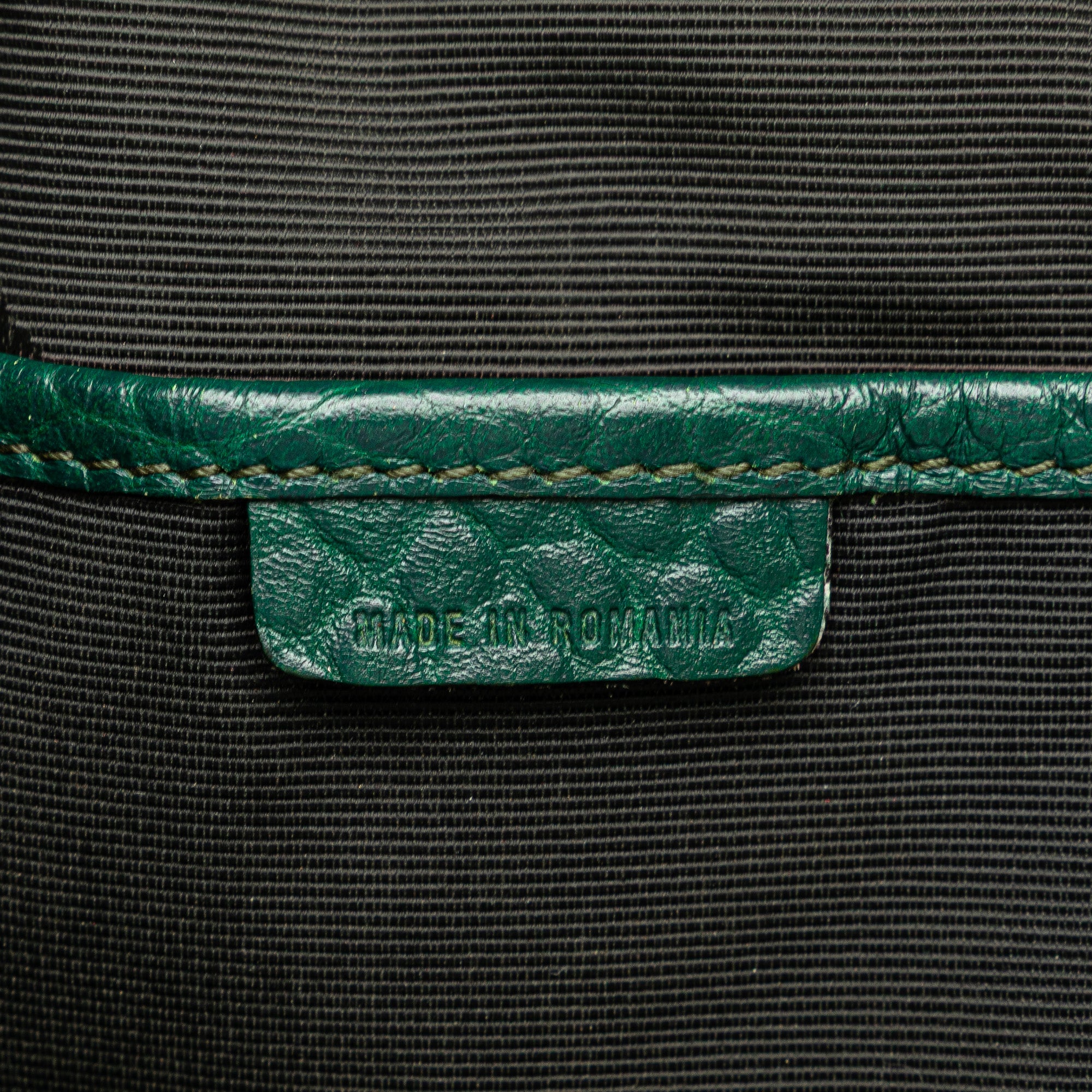Large Grained Calfskin Heritage Orchard Bowling Bag