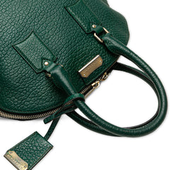 Large Grained Calfskin Heritage Orchard Bowling Bag