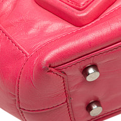 Mini Paper Calfskin Intrecciato Arco Satchel
