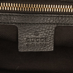 Medium Calfskin Bamboo Shopper Satchel