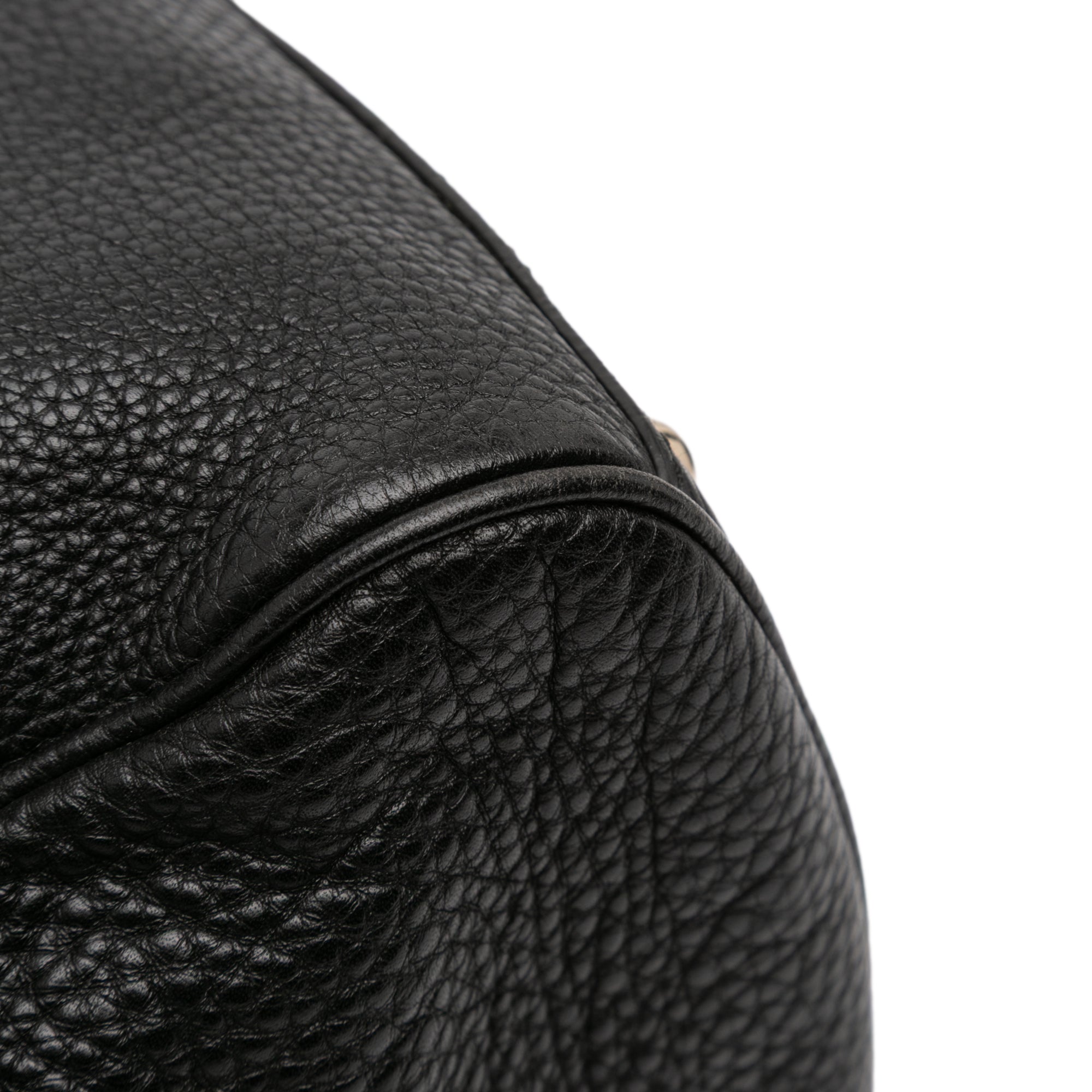 Medium Calfskin Bamboo Shopper Satchel