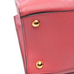 Saffiano Soft Triple Pocket Tote