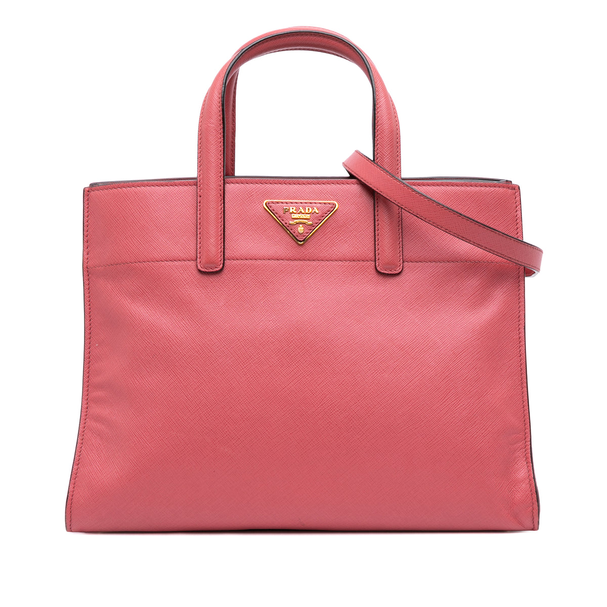 Saffiano Soft Triple Pocket Tote
