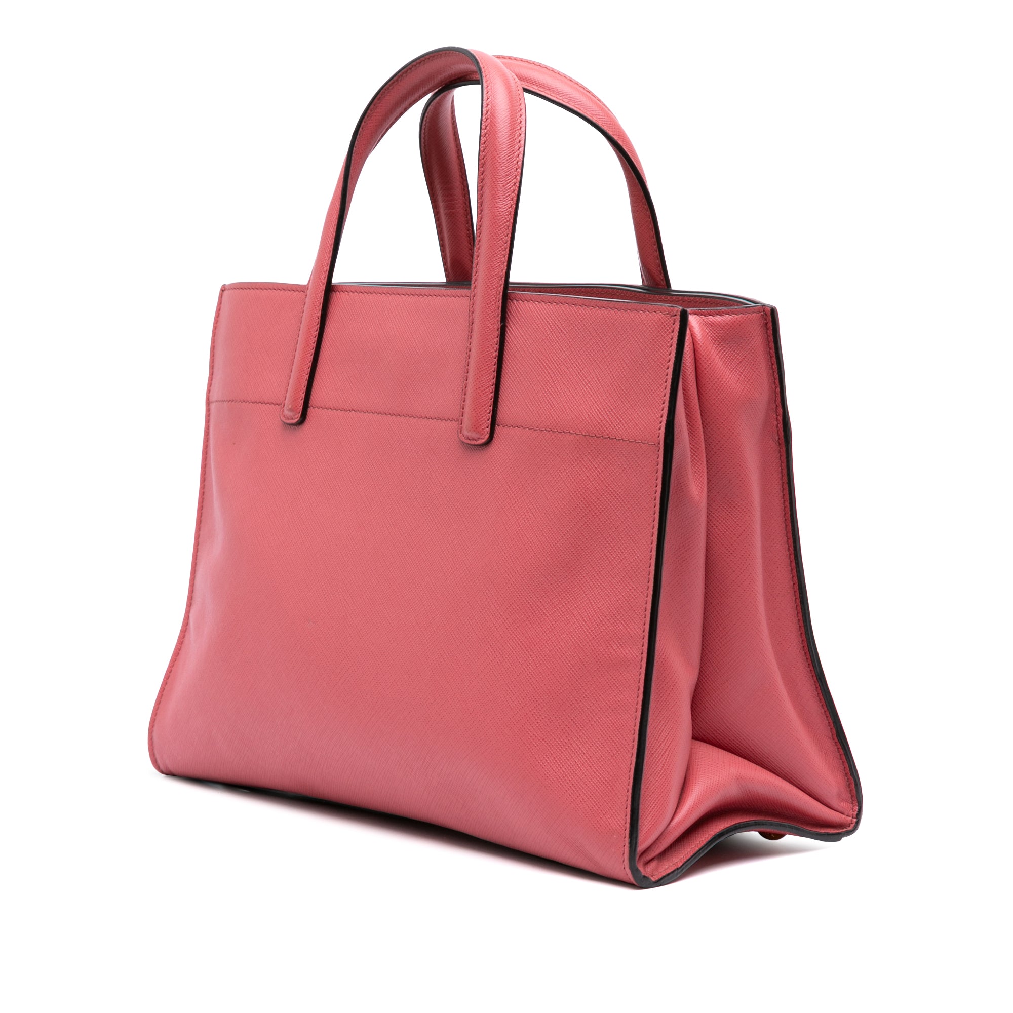 Saffiano Soft Triple Pocket Tote