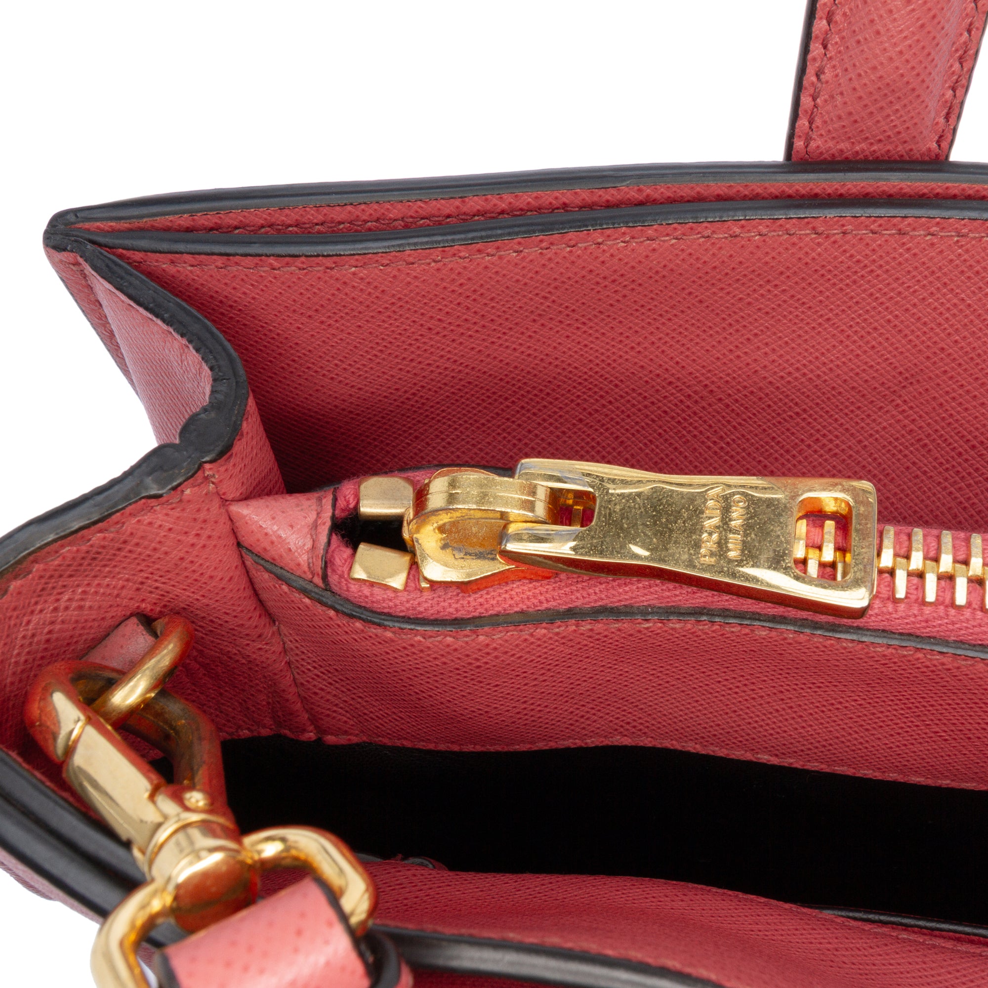 Saffiano Soft Triple Pocket Tote