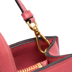 Saffiano Soft Triple Pocket Tote