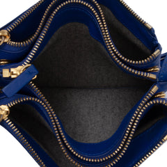 Small Lambskin Trio Crossbody