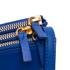 Small Lambskin Trio Crossbody