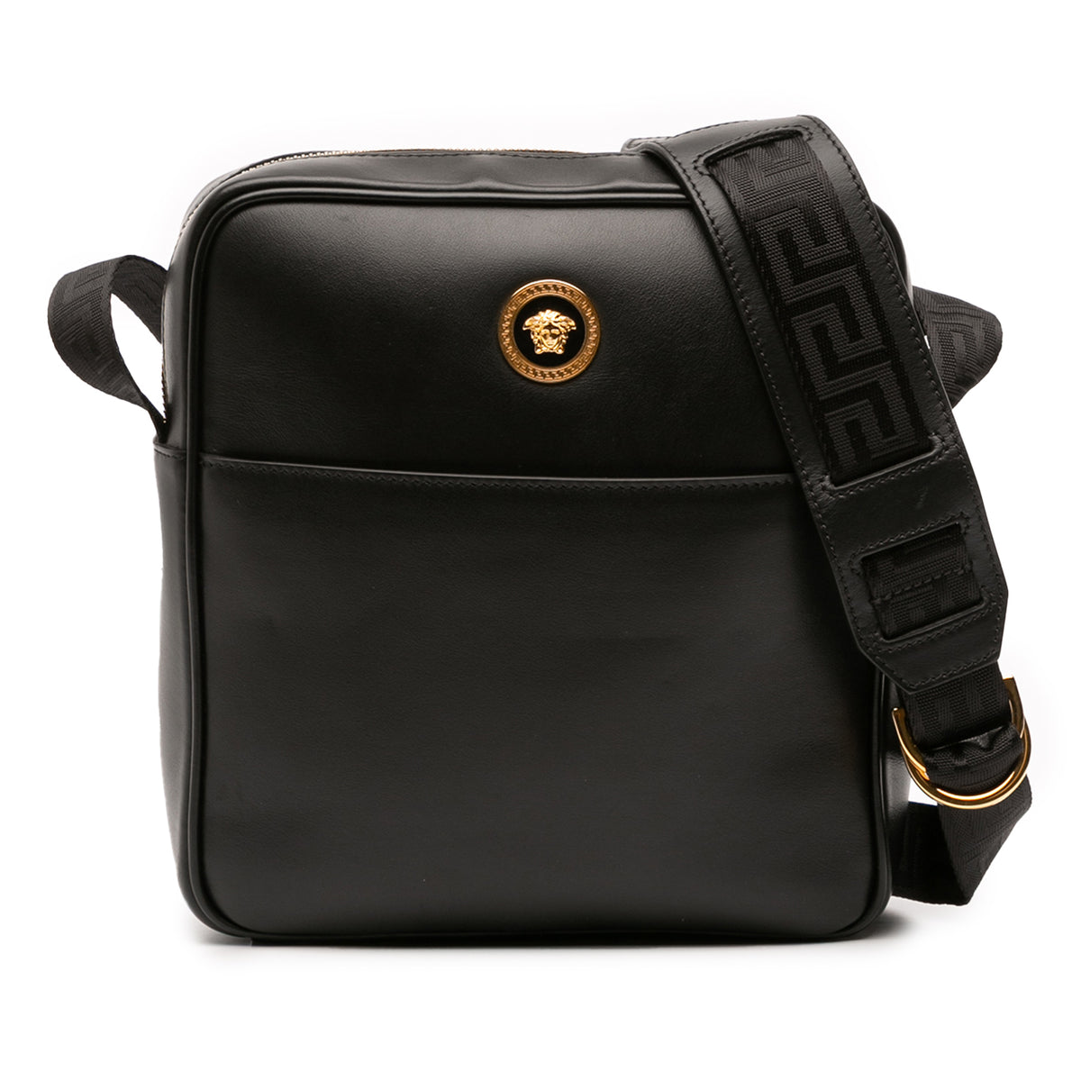 Leather Medusa Crossbody