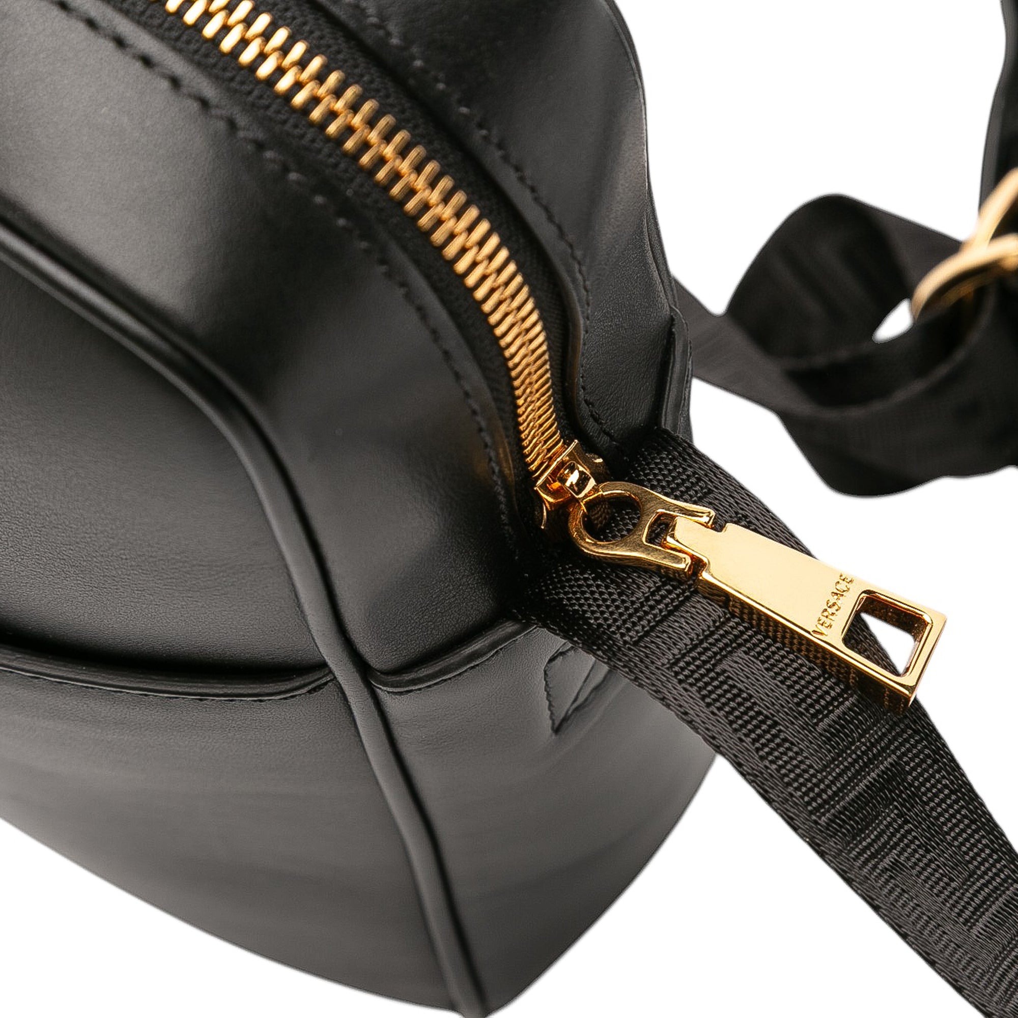 Leather Medusa Crossbody