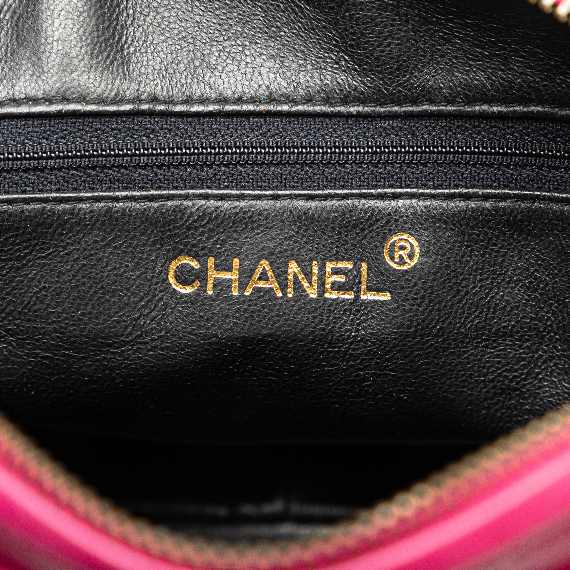 CC Quilted Lambskin Tassel Crossbody