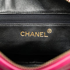 CC Quilted Lambskin Tassel Crossbody