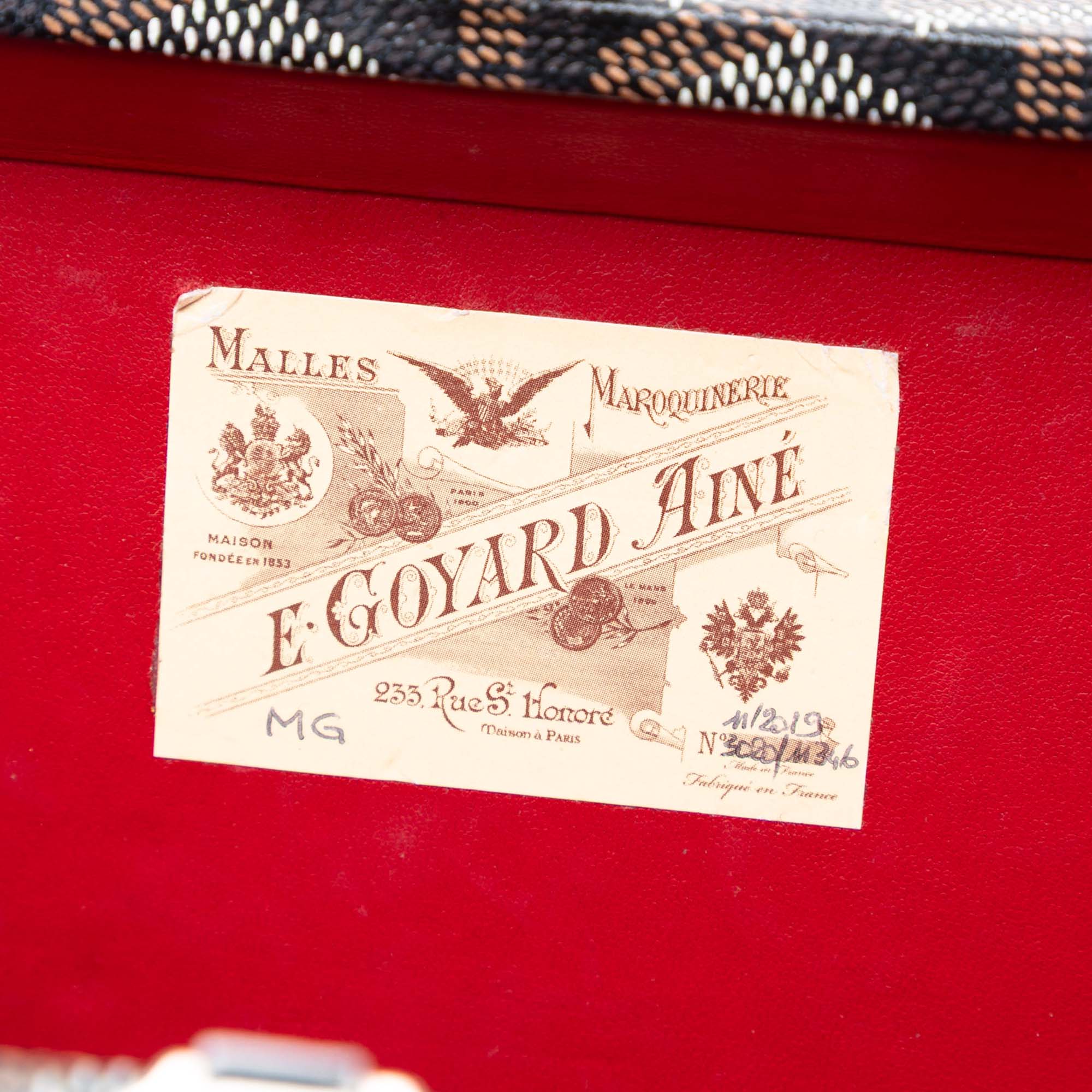 Goyardine Minaudiere Trunk Bag