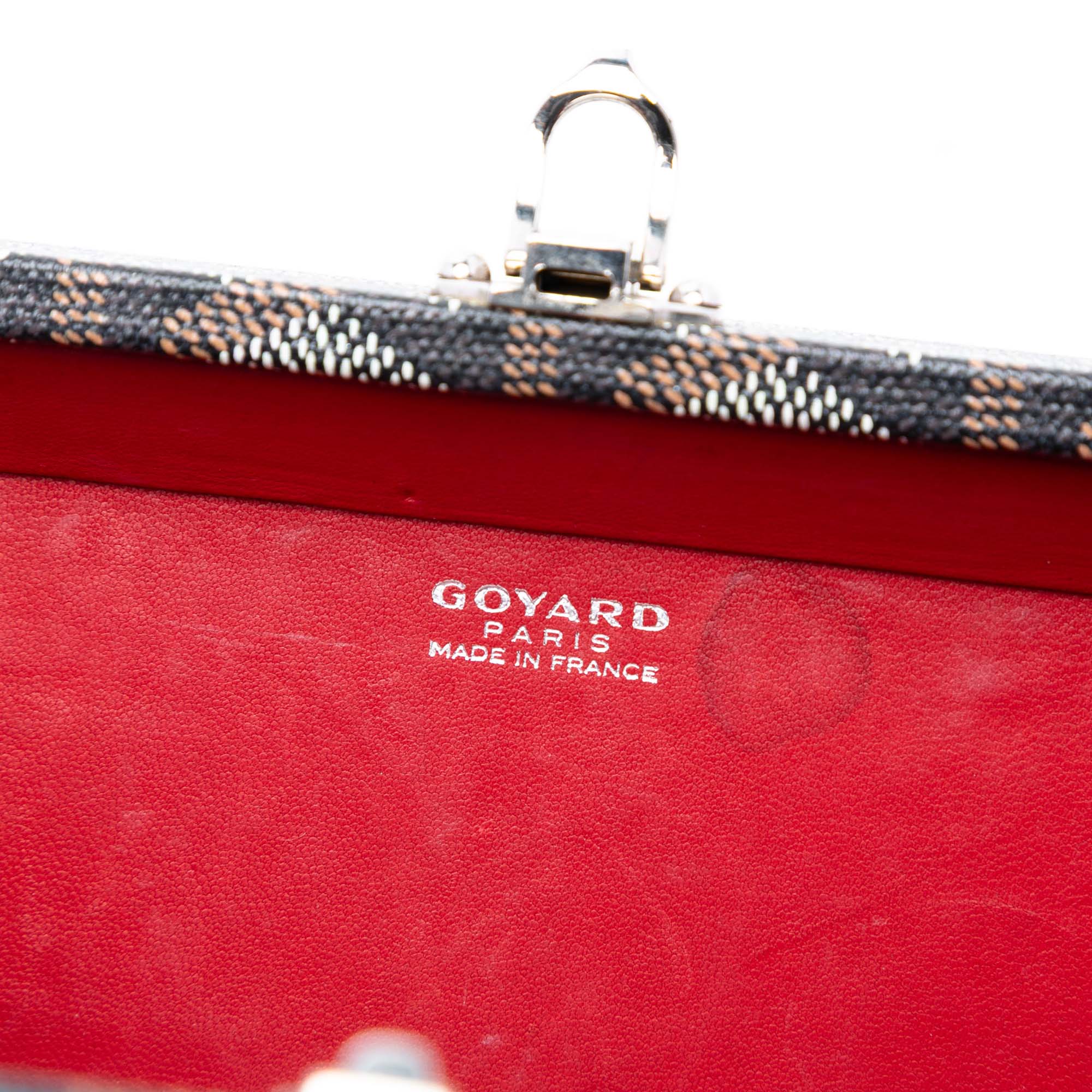 Goyardine Minaudiere Trunk Bag