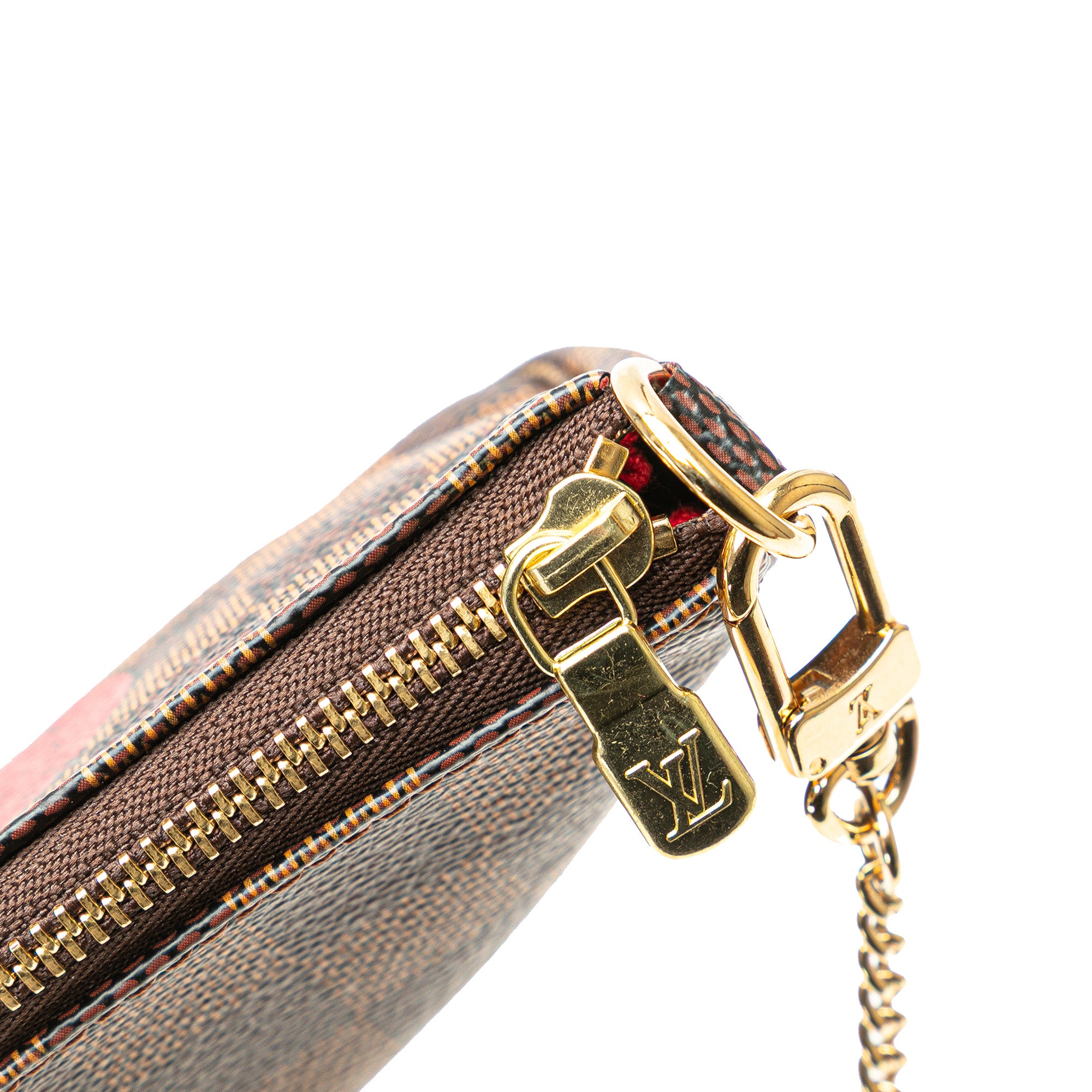 Damier Ebene Trunks and Bags Mini Pochette Accessoires