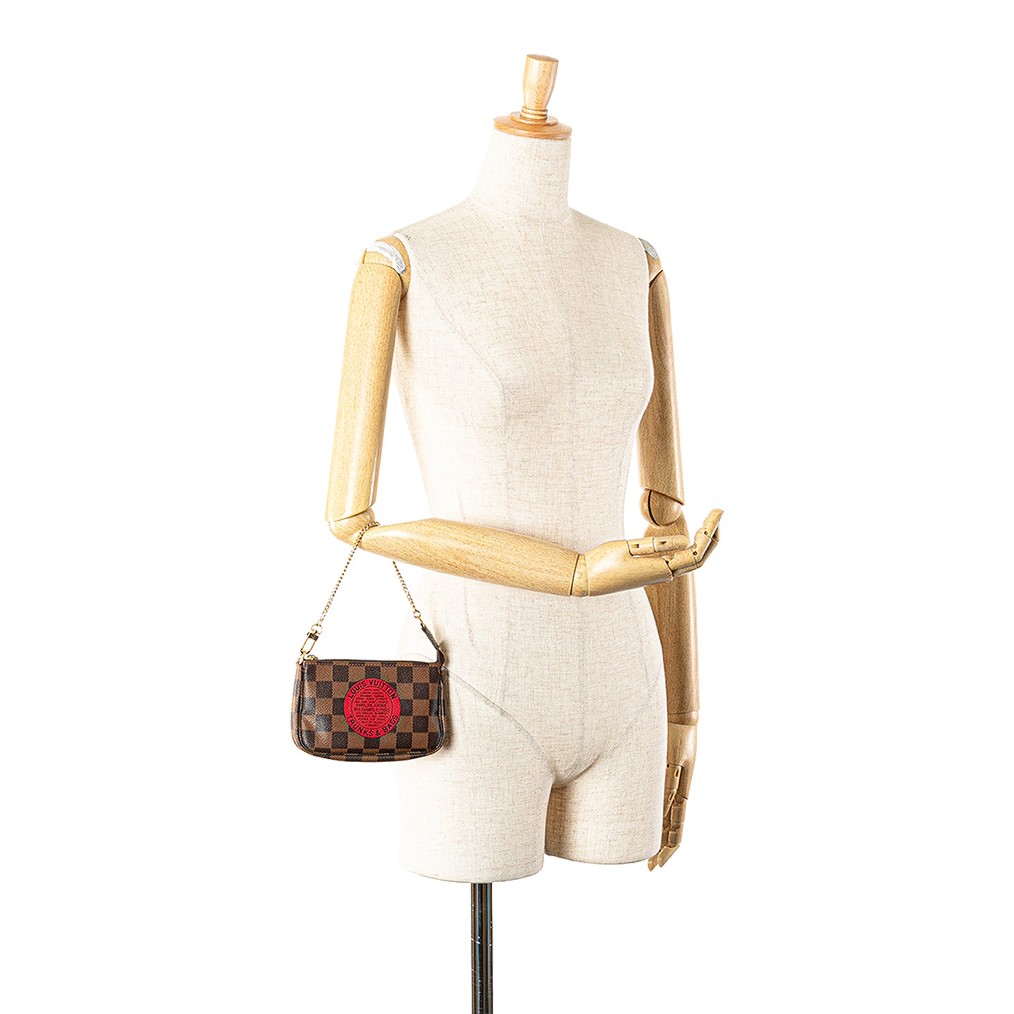 Damier Ebene Trunks and Bags Mini Pochette Accessoires