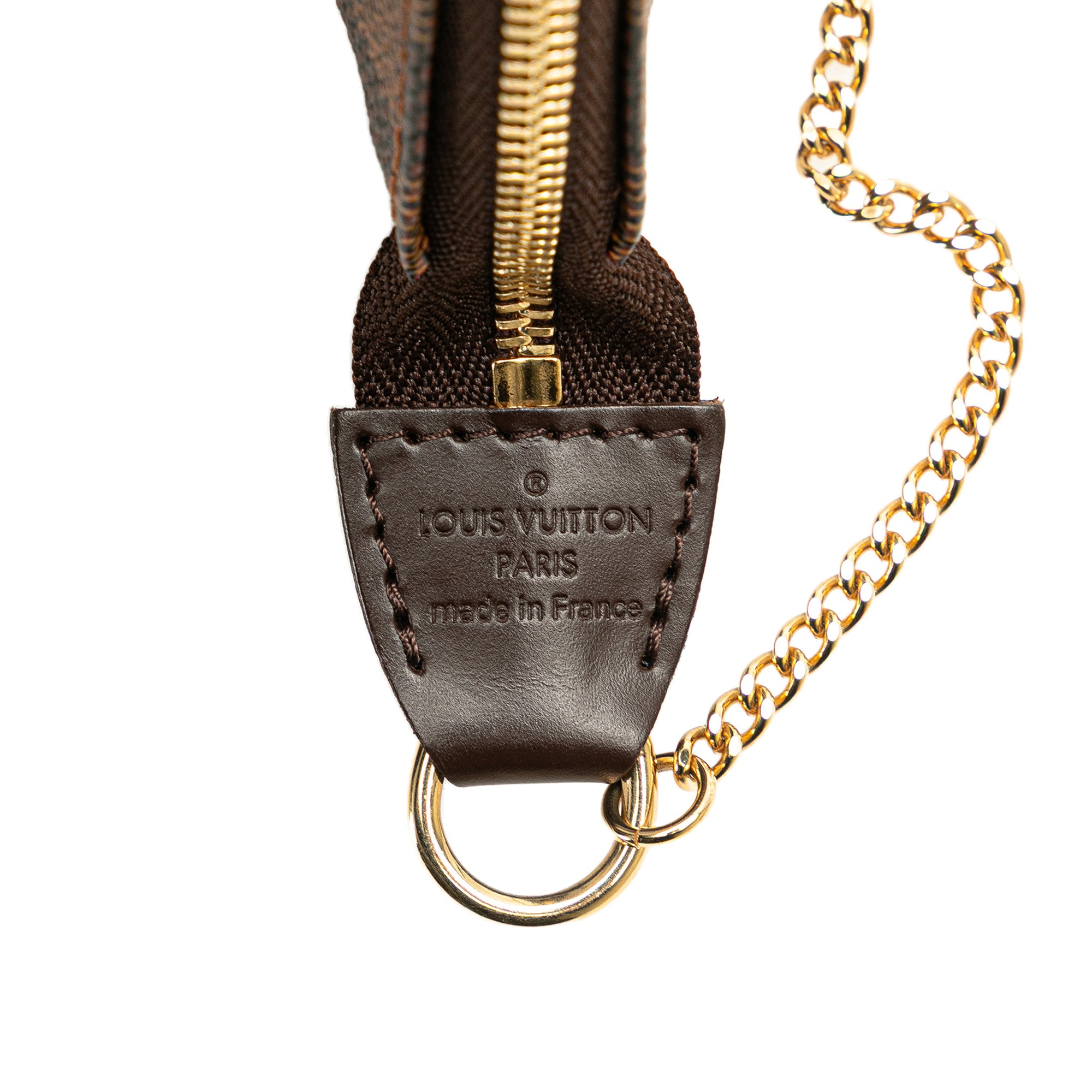 Damier Ebene Trunks and Bags Mini Pochette Accessoires