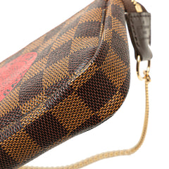 Damier Ebene Trunks and Bags Mini Pochette Accessoires
