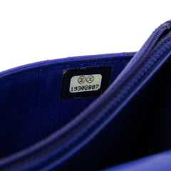 CC Quilted Calfskin Fancy Wallet On Chain