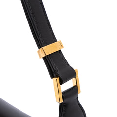 Medium Leather Vlogo Chain Shoulder Bag